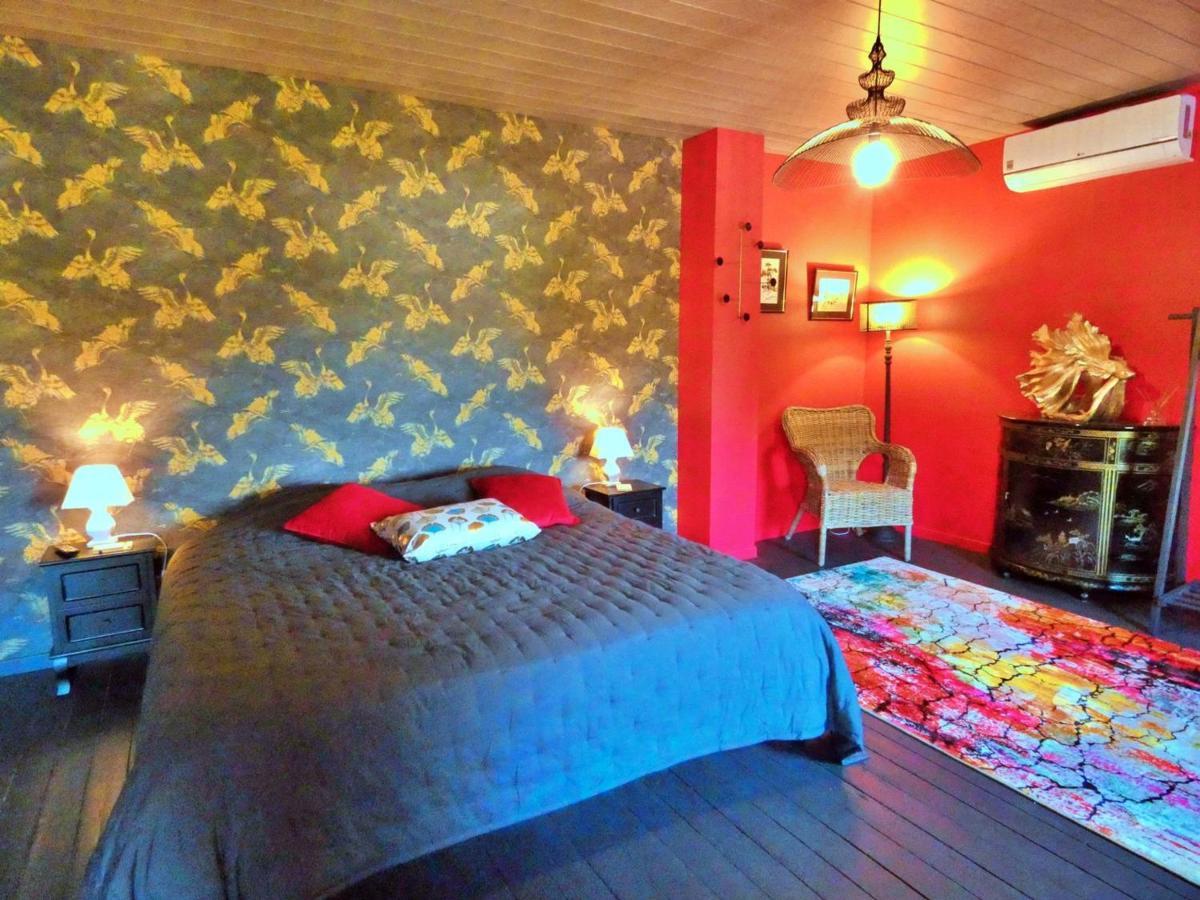 Chambre Japonaise Avec Lit King-Size En Maison D'Hotes, Proche Autoroute A10, Chartres Et Orleans - Fr-1-581-111 Bed & Breakfast Janville  Exterior photo